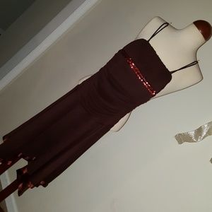 Brown Cocktail dress